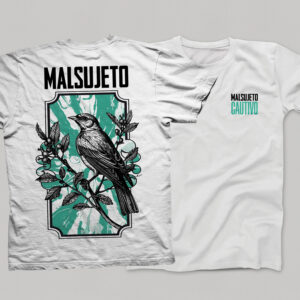 Camiseta Blanca Pajaro