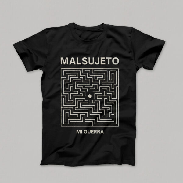 Camiseta Negra Mi guerra